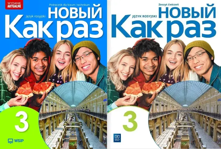 Nowyj Kak raz 3. Język rosyjski. Liceum i Technikum. Podręcznik + Ćwiczenia