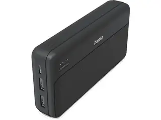 Powerbank HAMA Power Pack Pocket 20 20000 mAh Antracytowy