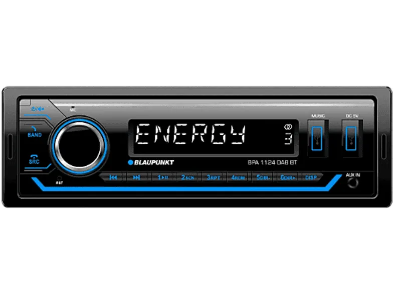 Radioodtwarzacz BLAUPUNKT BPA 1124 DAB BT Czarny