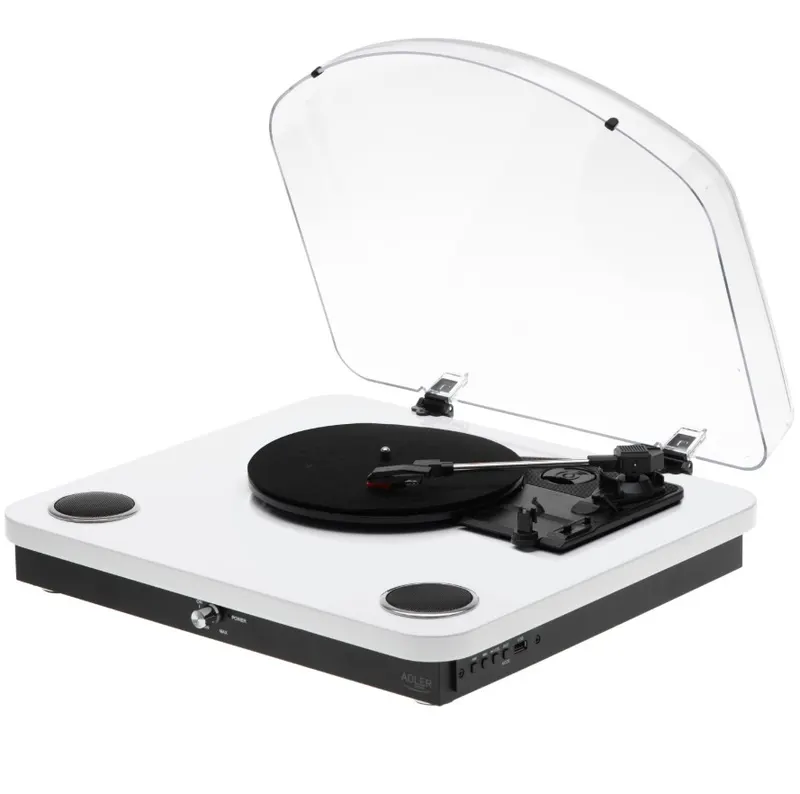 Adler Gramofon AD1914 Biały USB Bluetooth