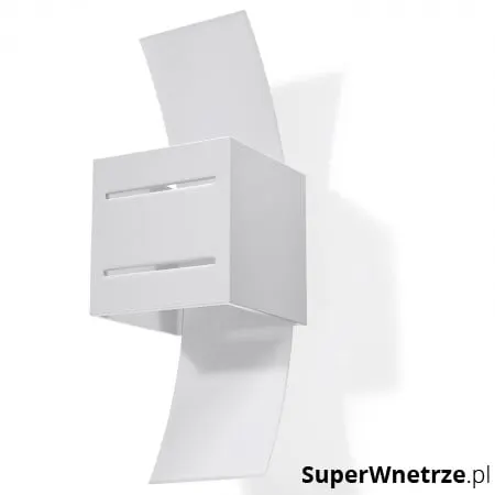 Kinkiet 10x12cm Sollux Lighting Loreto biały