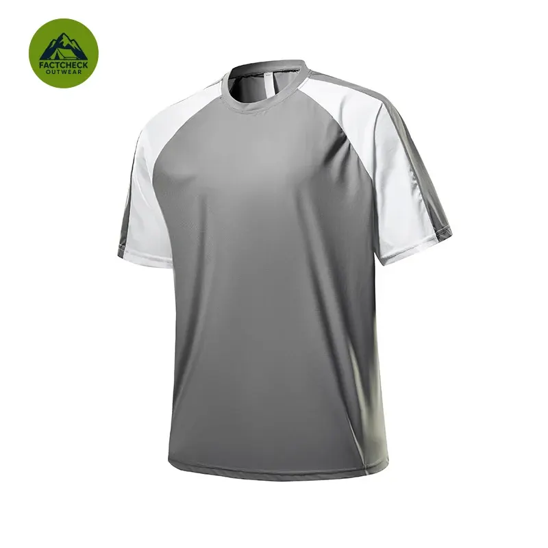 FACTCHECK High Quality EU US Size Men Summer T-Shirt, UV Protection, Lightweight Breathable Quick Dry