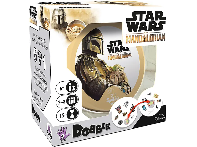 Gra towarzyska REBEL Dobble Star Wars: Mandalorian