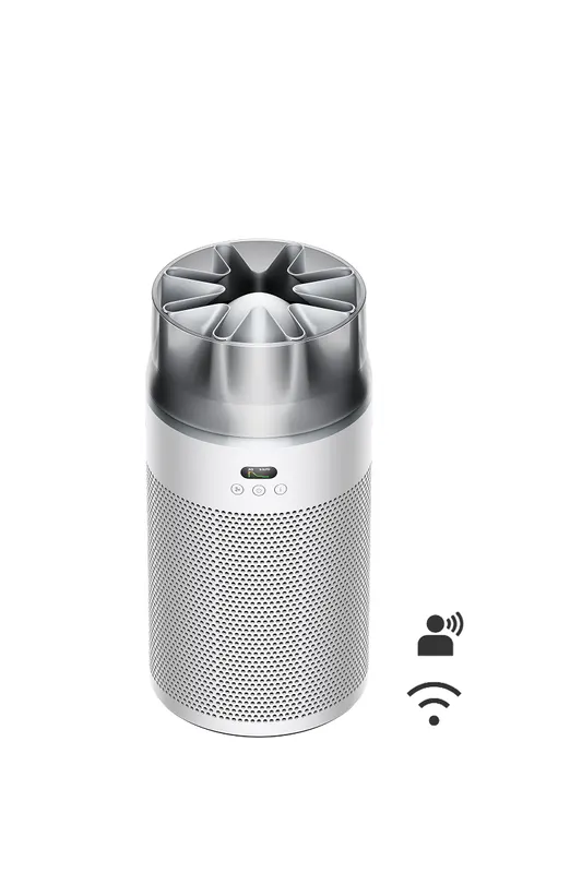 Dyson HushJet™ Purifier Compact HJ10 (Biel/Srebro) oczyszczacz powietrza | DO 20 RAT 0% (RRSO 0%) | DARMOWA DOSTAWA W 24H