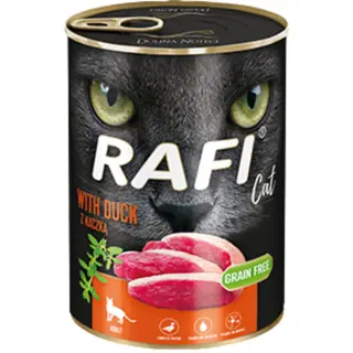 DOLINA NOTECI Rafi Cat Adult z kaczką - mokra karma dla kota - 400 g