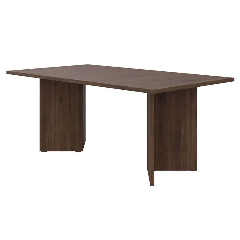 Nowoczesny stół rozkładany FORM | 100/188 cm | Orzech Okapi