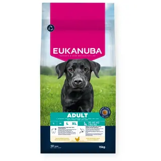 EUKANUBA Adult L XL Rich in chicken - sucha karma dla psa - 15kg