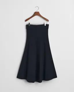 Gant Wełniana Spódnica Damska Regular Fit Granatowa