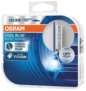 ŻARÓWKA XENON D3S OSRAM COOL BLUE BOOST 7000K