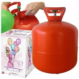 BUTLA Z HELEM NA URODZINY 0,70 m3 NA 90 BALONÓW