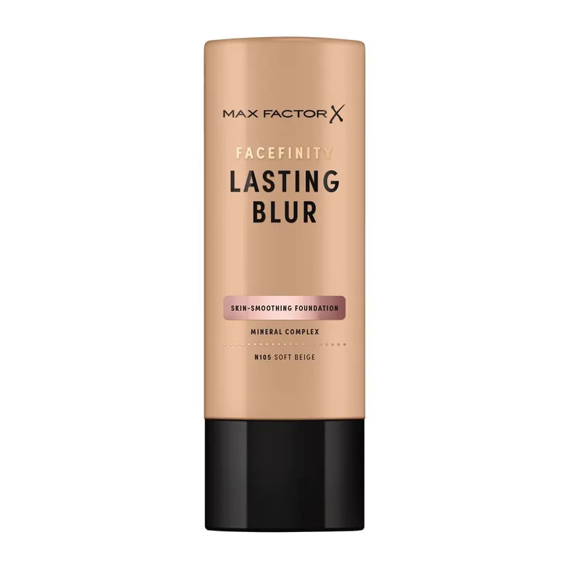 Max Factor Facefinity Lasting Blur Podkład Wygładzający Niedoskonałości N105 Soft Beige 35ml