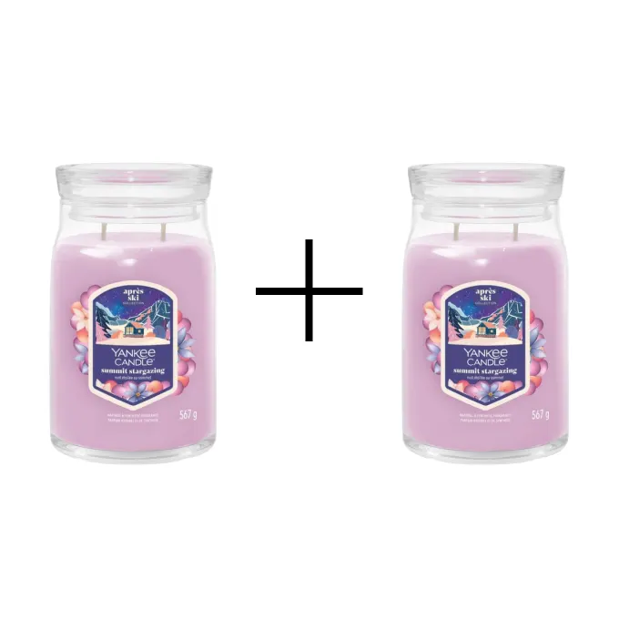 Yankee Candle Świeca w Dużym Słoiku Summit Stargazing 1+1