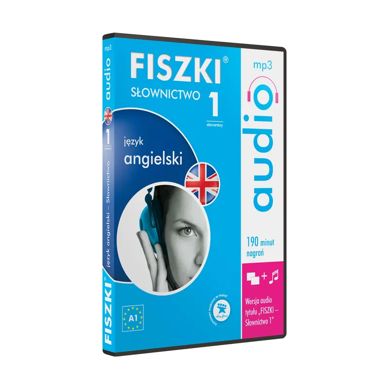 Kurs audio (płyta CD mp3) - język angielski - Słownictwo 1 (poziom A1)