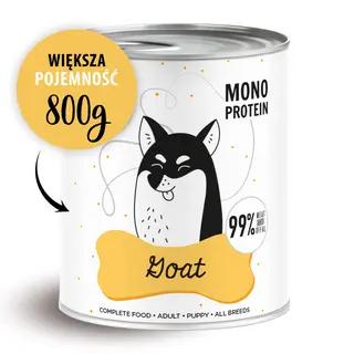 PAKA ZWIERZAKA Pepe Goat Mono - mokra karma dla psa - 800g
