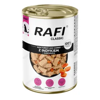 Rafi Dog, 6 x 1240 g - Indyk