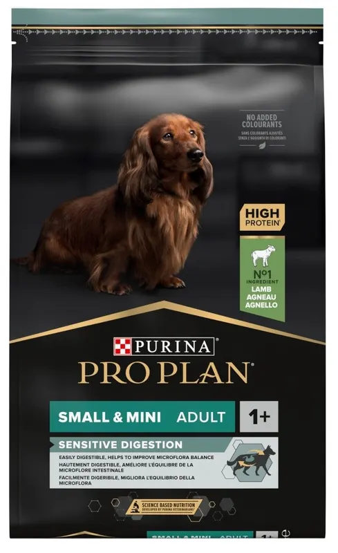 PURINA Pro Plan Small & Mini Adult Sensitive Digestion - sucha karma dla psa - 7kg