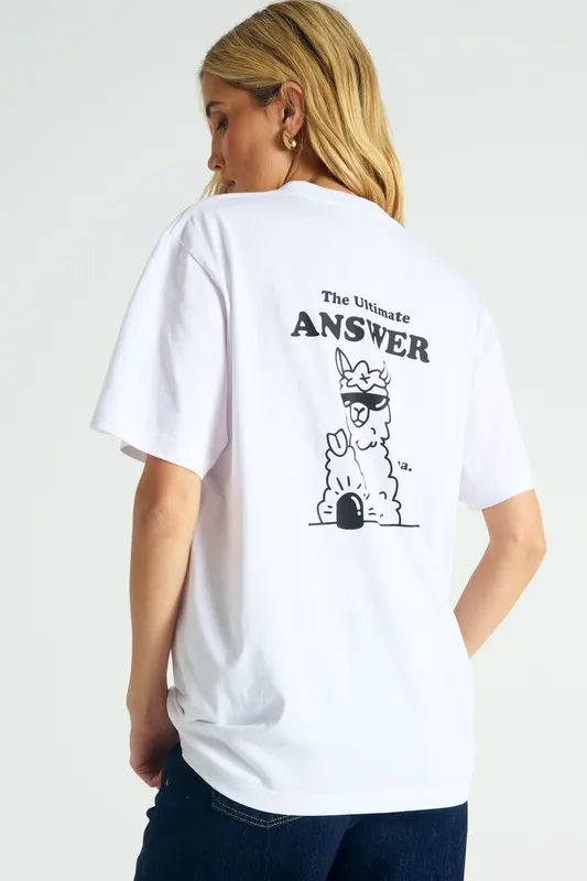 T-shirt The Answer L/XL