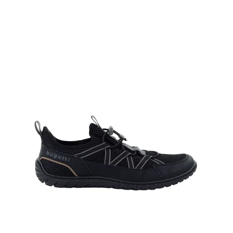 Męskie czarne sneakersy 325AIN665000-1000