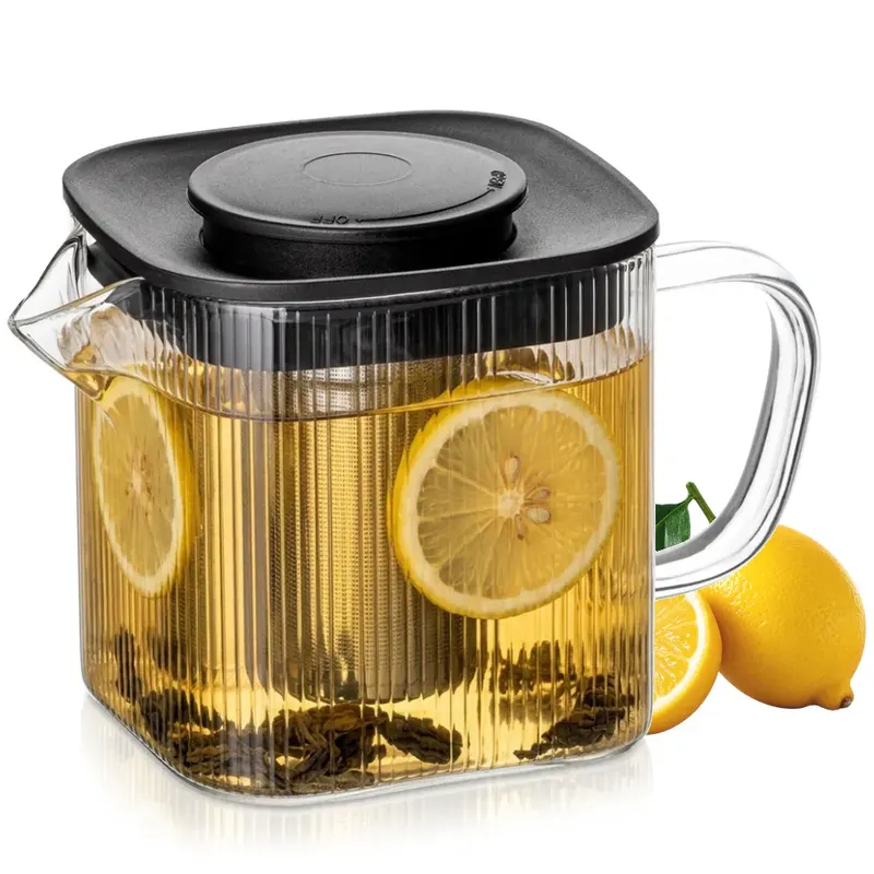 Zaparzacz Dzbanek z Zaparzaczem Sitkiem Imbryk Parzenia Herbaty Ziół 600 ml