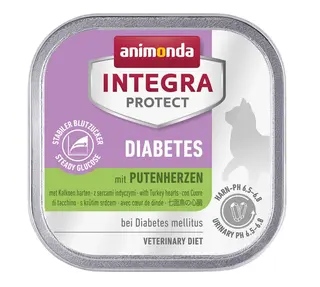 ANIMONDA Integra Protect Diabetes Serca indyka - mokra karma dla kota - 100g