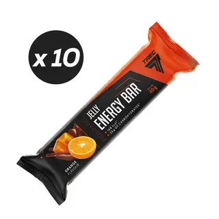 Zestaw 10 batonów energetycznych z galaretką - JELLY ENERGY BAR