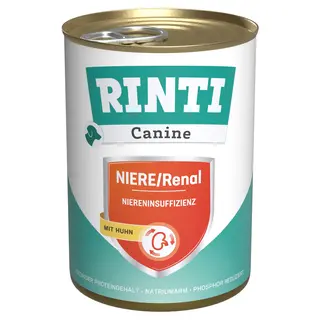 RINTI Canine Renal, z kurczakiem - 12 x 400 g