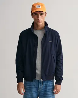 Gant Kurtka Męska Z Zamkiem Regular Fit Granatowa