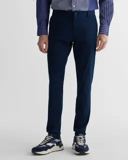 Gant Spodnie Męskie Regular Fit Granatowe