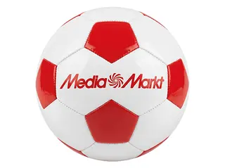 Piłka sportowa MEDIA MARKT Biało-czerwony