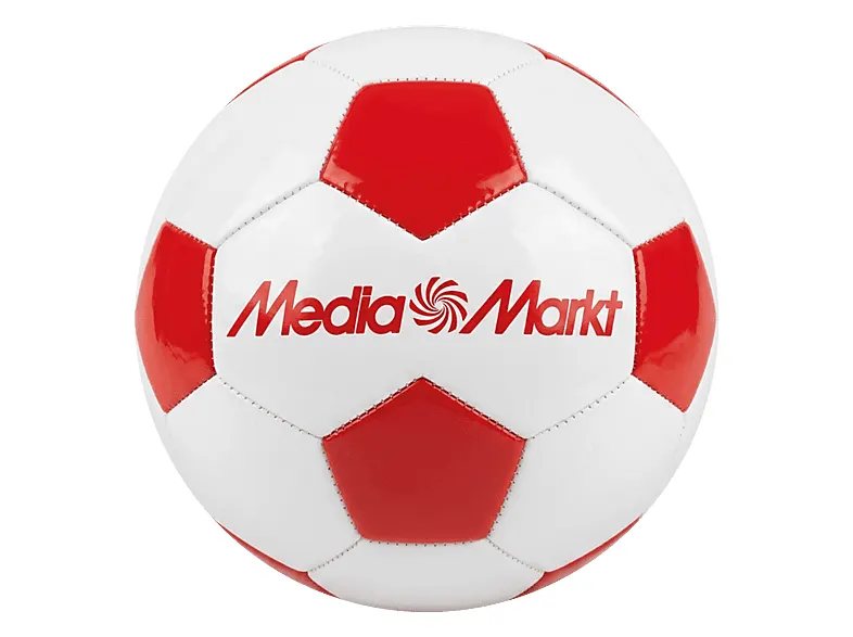 Piłka sportowa MEDIA MARKT Biało-czerwony