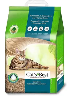 CAT'S BEST Sensitive - żwirek drewniany - 20l