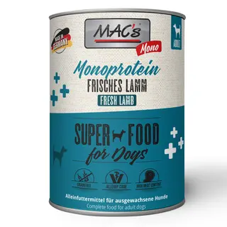 MAC's Mono Sensitive, 6 x 800 g - Jagnięcina