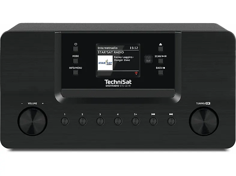 Radio internetowe TECHNISAT DIGITRADIO 570 CD IR Czarny