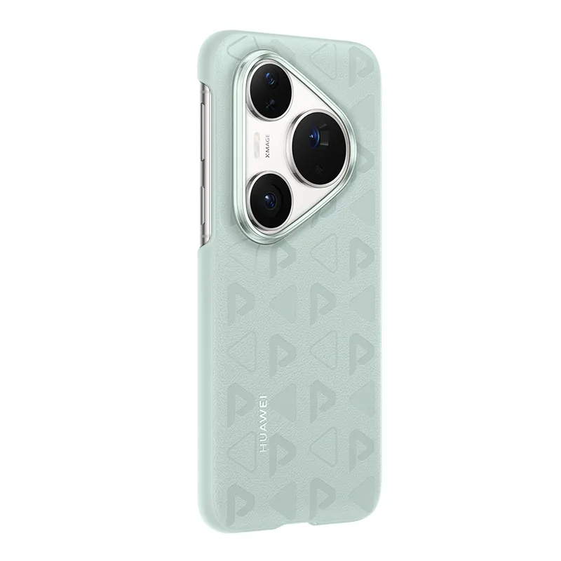 Etui do HUAWEI Pura 80 Pro - Zielone ze skóry wegańskiej