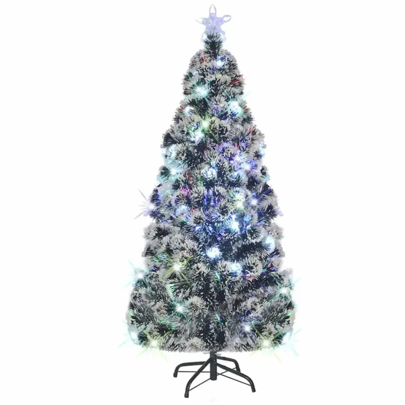 Sztuczna choinka z lampkami i stojakiem, 150 cm, 170 gałązek