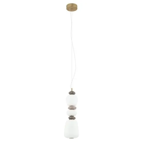 Lampa wisząca CERAMIC LED 11701 Nowodvorski 19W, 3000K, 1500 lm, szara, max. wysokość 172 cm nowoczesna do jadalni