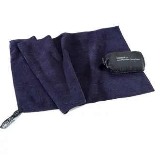 Cocoon Terry Towel Light, ręcznik z mikrofibry, delfinowy niebieski