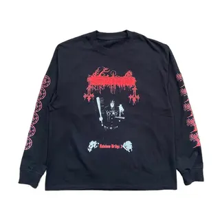 Portrait American Retro Heavy Duty Wide Thread T-shirt Long Sleeve for Men New Arrival