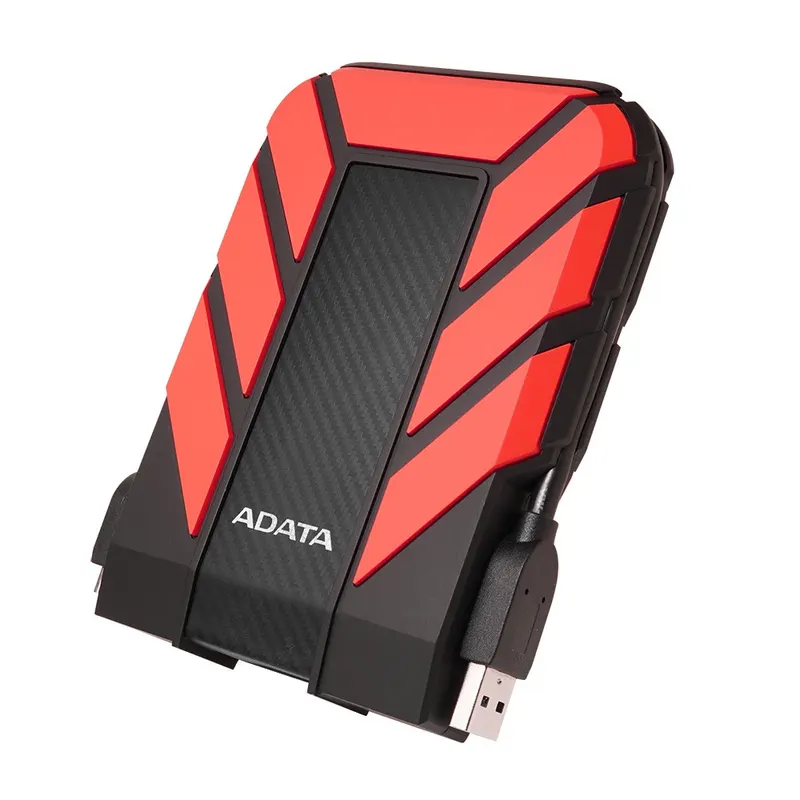 Adata Dysk twardy DashDrive Durable HD710 1TB 2.5 USB3.1 czerwony