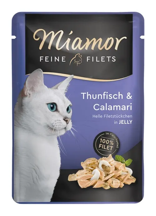 MIAMOR Feine Filets tuńczyk z kalmarami - saszetka 100g