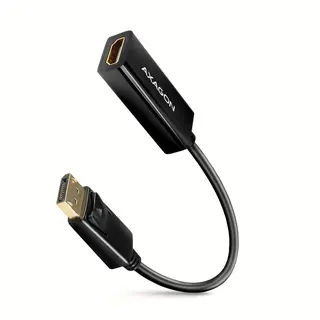 AXAGON RVD-HI14N Adapter aktywny DisplayPort -> HDMI 1.4, 4K/30Hz, kabel 18cm