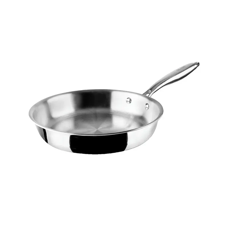 Patelnia Ibili triply natural 18 cm stal nierdzewna, indukcja, bez PFOA i PTFE