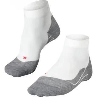 Falke RU4 Endurance Short, skarpety do biegania męskie, białe