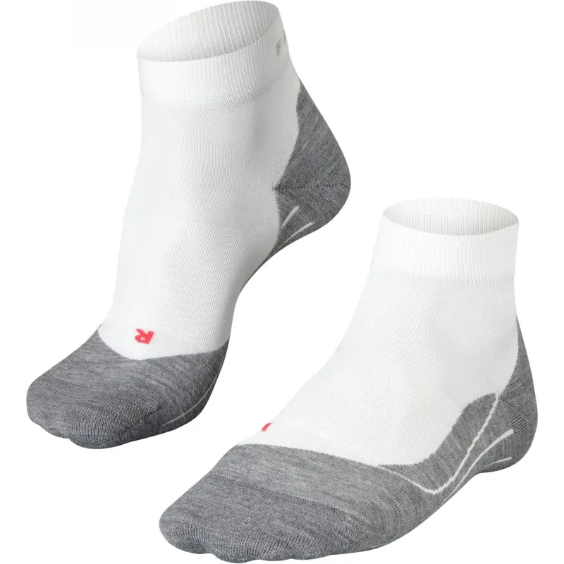 Falke RU4 Endurance Short, skarpety do biegania męskie, białe
