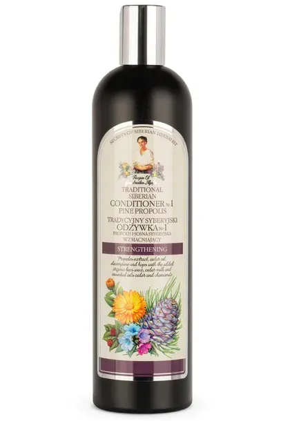Babuszka Agafia Syberyjski balsam do włosów Nr.1 cedrowy propolis 550ml