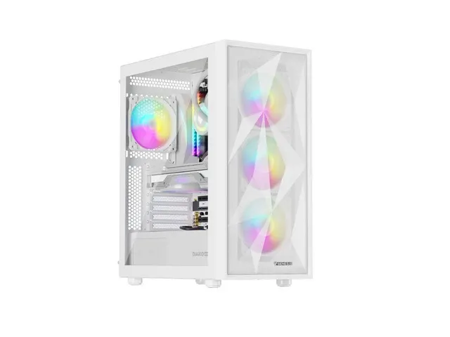 Genesis Obudowa Genesis Diaxid 605 ARGB MIDI TOWER USB-C Biała