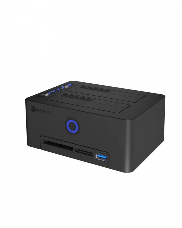 IcyBox Czytnik kart IB-1233CL-CR 2x 2,5/3,5 SSD/HDD