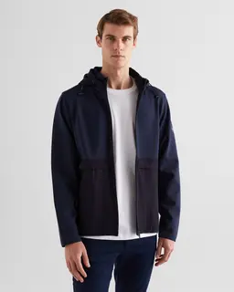 Gant Bluza Męska Z Zamkiem Regular Fit Granatowa