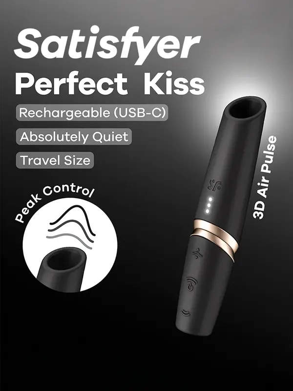 Satisfyer Perfect Kiss Air Pulse Vibrator