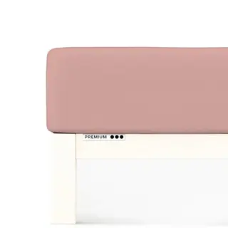 Prześcieradło Schlafgut Premium | 180x190-200x220 cm | Purple Mid | -200x220 Purple Mid 154 - XL bawełna